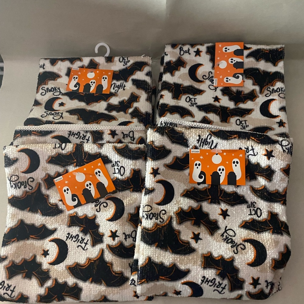 Halloween kitchen towel bundle